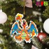 Fairy Lights Pokemon Cyndaquil Christmas Tree Decorations 2023 Unique Custom Shape Xmas Ornament