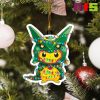 Fairy Lights Pokemon Pikachu Butt Christmas Tree Decorations 2023 Unique Custom Shape Xmas Ornament