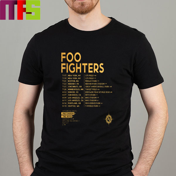 Foo Fighters Everything Or Nothing At All Tour The First 2024 US