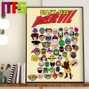 Giant Size Hulk Iconic Marvel Rogues Galleries In New Deadly Foes Variant Cover Home Decor Poster Canvas