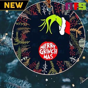 Grinch Hand Merry Grinchmas Christmas Tree Decorations 2023 Unique Xmas Ornament
