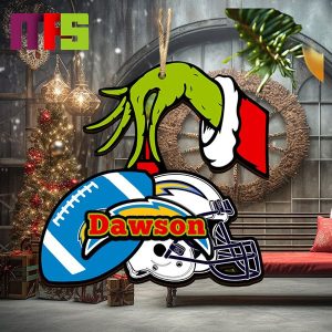 Grinch Hand Stole Los Angeles Chargers NFL Christmas Tree Decorations Unique Personalized Xmas Ornament