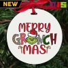 Grinch Naughty Nice I Tried Christmas Tree Decorations 2023 Unique Custom Name Xmas Ornament