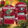 Grinch Stole Indiana Hoosiers NCAA Funny Best For Holiday Christmas Ugly Sweater