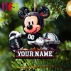 Houston Texans NFL Grinch Stole Christmas Tree Decorations Unique Custom Shape Xmas Ornament