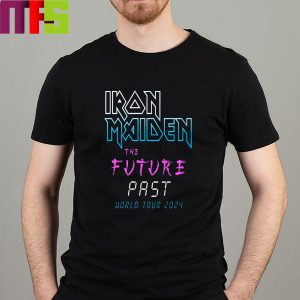 Iron Maiden The Future Past World Tour 2024 Logo Classic T-Shirt