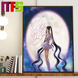 Jennie BLACKPINK New Single You & Me Designed By Sailor Moon Author Naoko Takeuchi Home Decor Poster Canvas