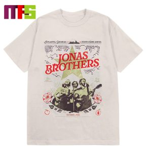 Jonas Brothers Atlanta Event Tee At State Arena Georgia On October 1st 2023 Fan Gifts T-Shirt
