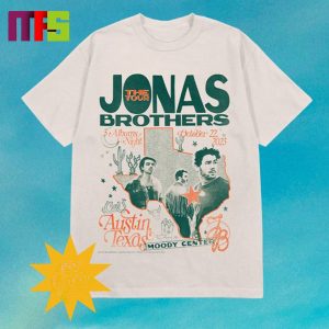 Jonas Brothers Austin Event Tee At Moody Center Texas October 22th 2023 Classic T-Shirt