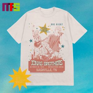Jonas Brothers Nashville Event Tee TN At Bridgestone Arena October 20th 2023 Classic T-Shirt
