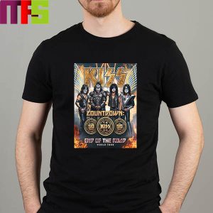 Kiss End Of The Road World Tour The Last Tour Ever The Final 50 Shows The 50th Anniversary Classic T-Shirt Kiss End Of The Road World Tour The Last Tour Ever The Final 50 Shows The 50th Anniversary Classic T-Shirt