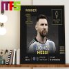 Lionel Messi Wins His Eighth Ballon d’Or In 2023 Home Decor Poster Canvas