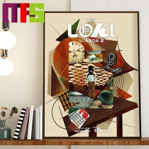 Loki Season 2 Inspired Art Artwork Home Decor Poster Canvas