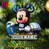 Los Angeles Rams NFL Baby Yoda Star Wars Christmas Tree Decorations Unique Custom Shape Xmas Ornament