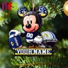 Miami Dolphins NFL Baby Yoda Star Wars Christmas Tree Decorations Unique Custom Shape Xmas Ornament