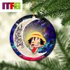 Luffy Gear 5 One Piece Break Wall Christmas Tree Decorations 2023 Unique Ceramic Xmas Ornament