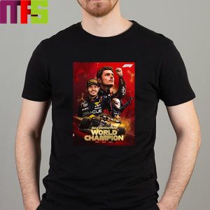 Max Verstappen Three Time World Champion Essentials T-Shirt