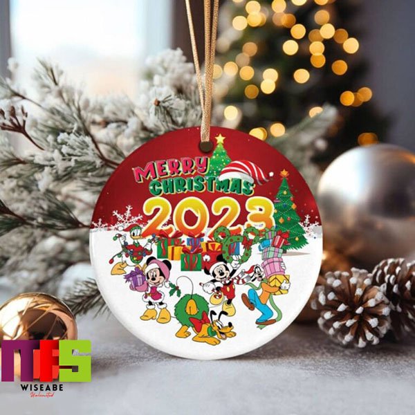 Mickey Mouse Disney 100 Christmas Tree Decorations Unique Custom Shape Xmas  Ornament - Masteez