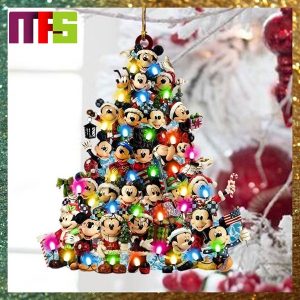 Mickey Mouse Disney 100 Christmas Tree Decorations Unique Custom Shape Xmas Ornament