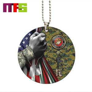 Military Marine Corps Christmas Tree Decorations 2023 Unique Ceramic Xmas Ornament