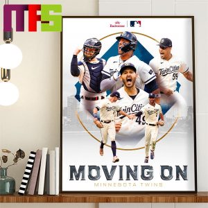 Minnesota Twins Are Headed To The NLDS 2023 National League Division Series Home Decor Poster Canvas