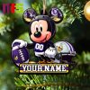 Minnie Mouse Disney 100 Christmas Tree Decorations Unique Custom Shape Xmas Ornament