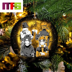 Naruto Sasuke Friends Moonlight Christmas Tree Decorations 2023 Unique Ceramic Xmas Ornament