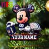 New York Jets NFL Baby Yoda Star Wars Christmas Tree Decorations Unique Custom Shape Xmas Ornament