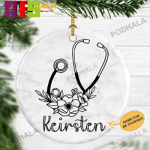 Nurse And Doctor Christmas Tree Decorations 2023 Unique Custom Name Xmas Ornament Nurse And Doctor Christmas Tree Decorations 2023 Unique Custom Name Xmas Ornament