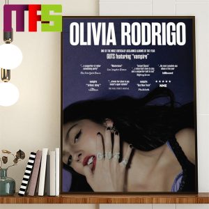 Olivia Rodrigo For Consideration Banner For The 2024 Grammys Home Decor Poster Canvas
