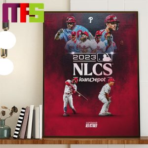 Philadelphia Phillies Back In The NLCS 2023 Home Decor Poster Canvas