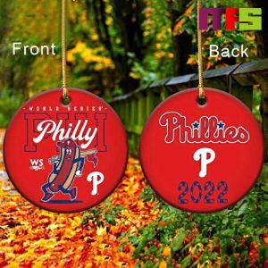 Philadelphia Phillies MLB Christmas Tree Decorations 2023 Unique Xmas Ornament