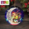 Pikachu Pokemon Sleep I Love You To The Moon And Back Christmas Tree Decorations 2023 Ornament