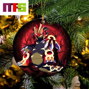 Pokemon Mega Groudon Christmas Tree Decorations 2023 Unique Ceramic Xmas Ornament