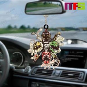 Power Rangers And Zords Christmas Tree Decorations 2023 Unique Custom Shape Xmas Ornament