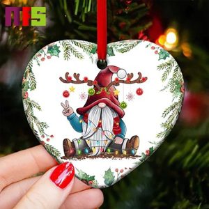 Rundolf Gnome Christmas Tree Decorations 2023 Unique Ceramic Custom Shape Xmas Ornament