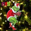 Seattle Seahawks NFL Baby Yoda Star Wars Christmas Tree Decorations Unique Custom Shape Xmas Ornament