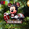 Seattle Seahawks NFL Baby Yoda Star Wars Christmas Tree Decorations Unique Custom Shape Xmas Ornament