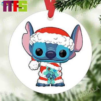 Cute Deadpool And Stitch I Love You To The Moon And Back Christmas Tree  Decorations 2023 Xmas Ornament - Masteez