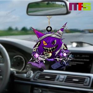 Scary Gengar Pokemon Christmas Tree Decorations 2023 Unique Custom Shape Xmas Ornament