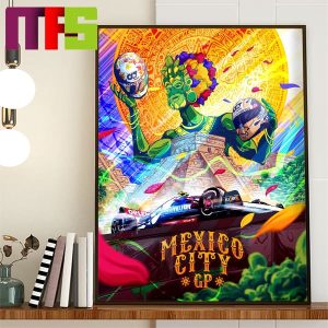 Scuderia AlphaTauri F1 Team Buenos Dias Mexico Mexico City GP Home Decor Poster Canvas