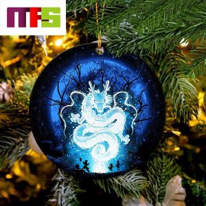 Shenron Dragon Ball Anime Moonlight Christmas Tree Decorations 2023 Unique Ceramic Xmas Ornament