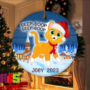 Sox Cat Buzz Lightyear Disney 100 Christmas Tree Decorations 2023 Custom Name Xmas Ornament