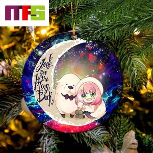 Spy x Family Anya I Love You To The Moon And Back Christmas Tree Decorations 2023 Ornament