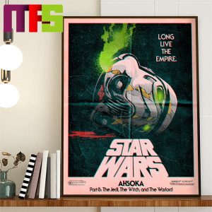 Star Wars Ahsoka Part 8 The Jedi The Witch And The Warlord Home Decor Poster Canvas