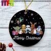 Cute Stitch Frog Icecream Love You To The Moon And Back Galaxy Personalized Christmas  Decorations Ornament - Mugteeco