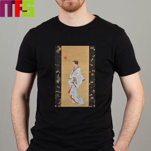 Star Wars Princess Leia Organa Japanese Art Style Essentials T-Shirt