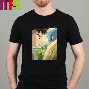 The Boy And The Heron Ghibli Studio Hayao Miyazaki Film On December 8th 2023 French Essentials T-Shirt