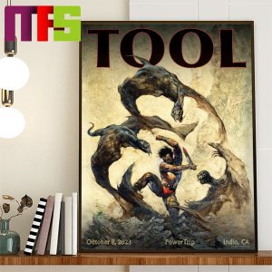Tool Power Trip Indio CA On October 8th 2023 Home Decor Poster Canvas