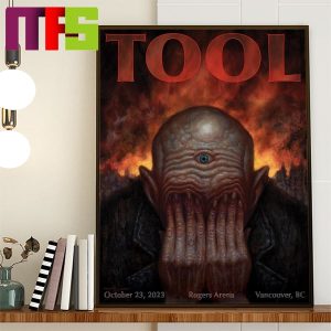Tool Vancouver BC At Rogers Arena On October 23rd 2023 Home Decor Poster Canvas